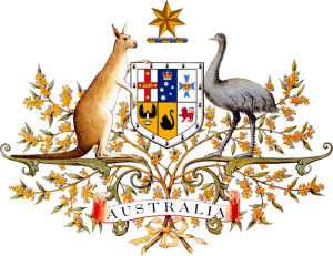 Australian coat of arms kangaroo and emu | Unusual interesting facts | Distant Journeys escorted holidays and travel tours Australia and New Zealand UK