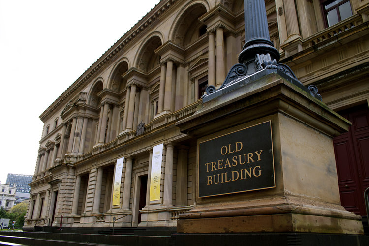 The Old Treasury building melbourne