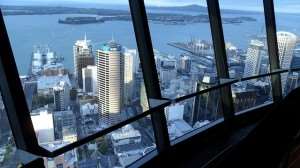 View from Sky Tower observation platform 