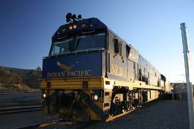 Ride the Indian Pacific railway as part of a Distant Journeys Visions of Australia tour
