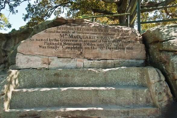 See Mrs Macquarie’s Chair on our Australia escorted tours
