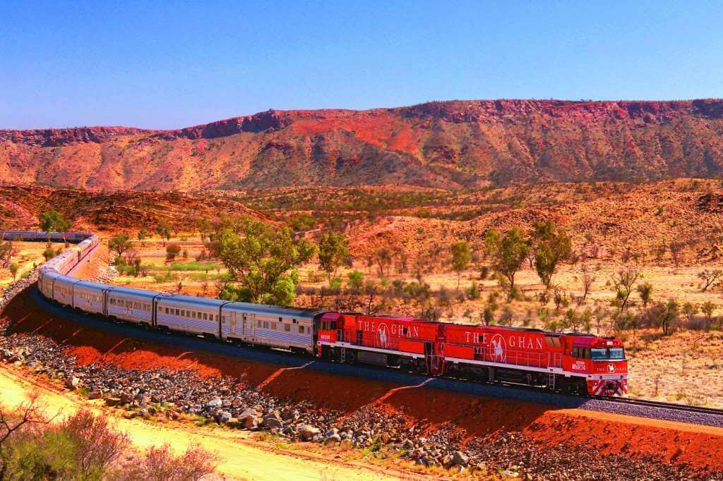 Ghan Train Railway Journey