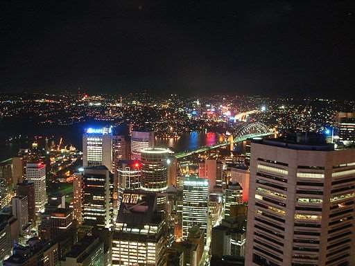 Sydney Nighttime View