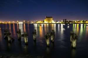 Adelaide Port Nighttime