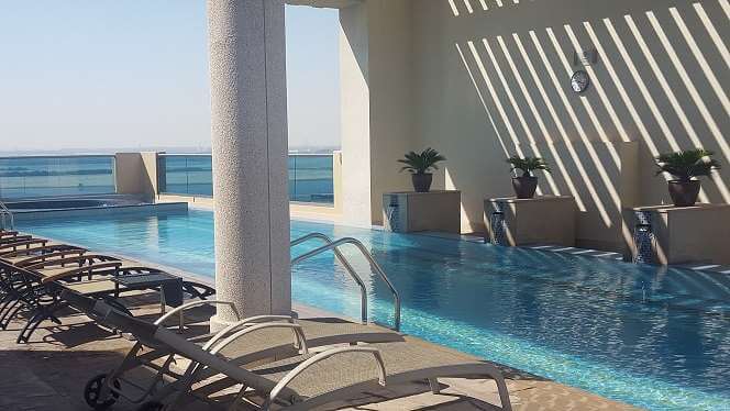 pool marriott hotel al jaddaf dubai