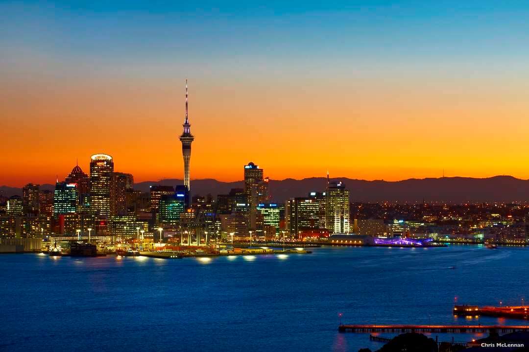 Auckland twilight