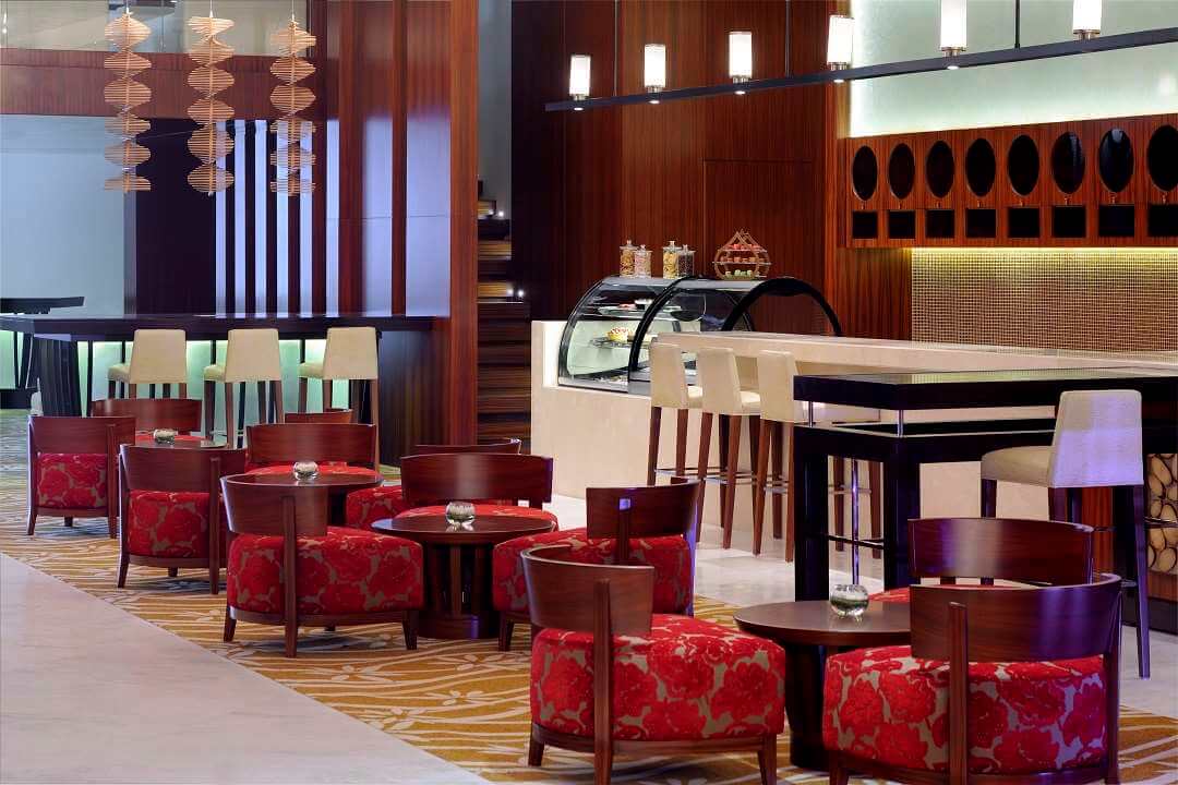 Marriott al Jaddaf Dubai lobby lounge