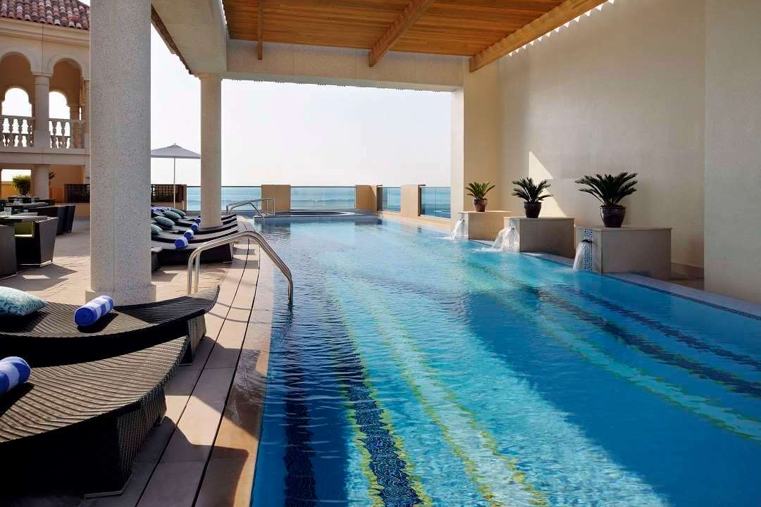 Marriott al Jaddaf Dubai pool