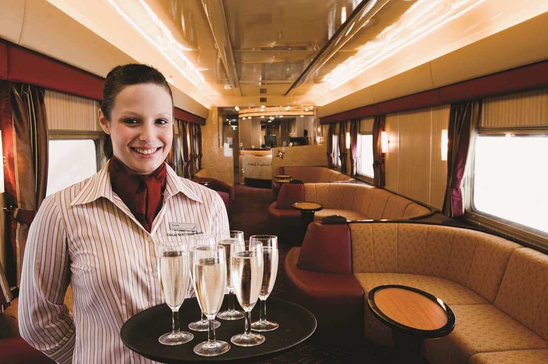 Indian Pacific attendant