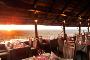 MaKuwa-Kuwa restaurant at Victoria Falls Safari Lodge