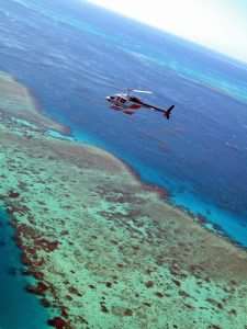 great barrier reef helicopter