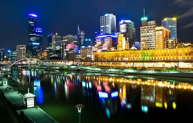 elbourne city skyline