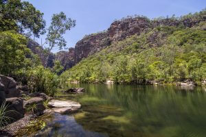 Kakadu river and landscape