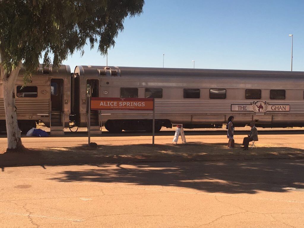 the ghan rail australia