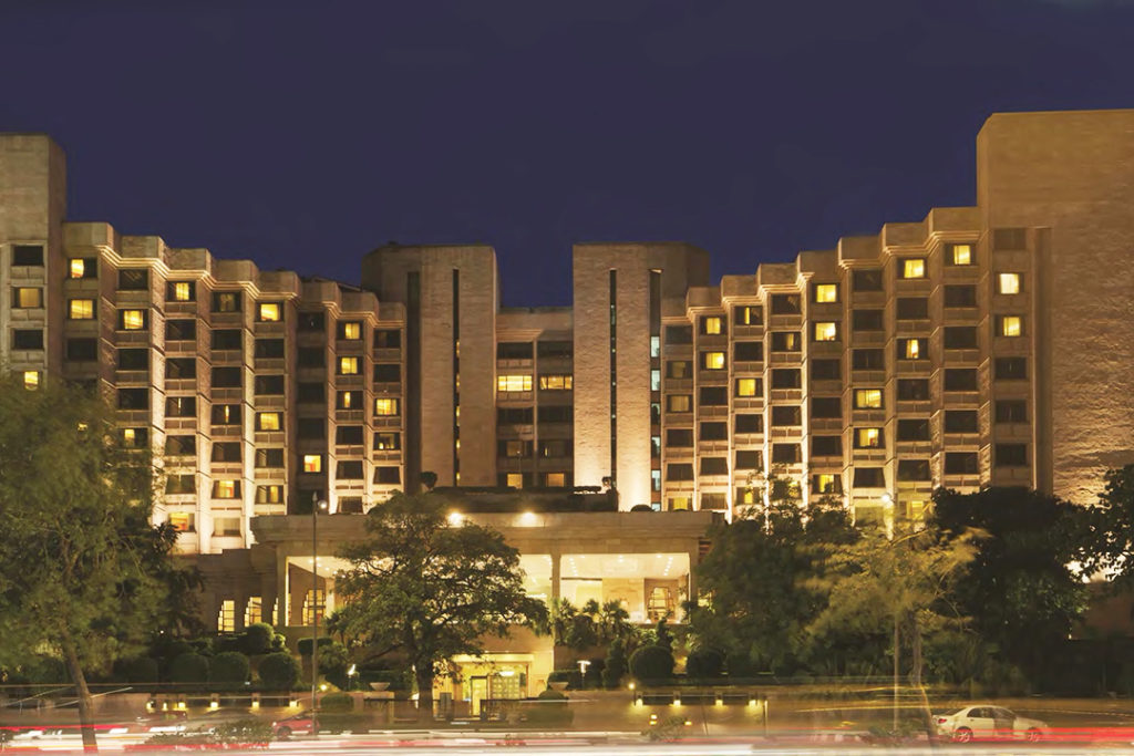 Hyatt Regency exterior night