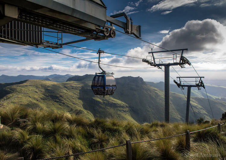  Gondola cable car christchurch, new zealand