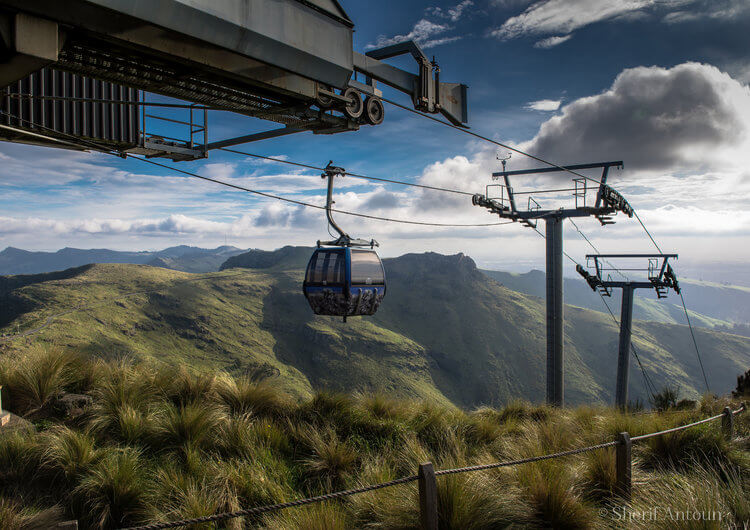  Gondola cable car christchurch, new zealand