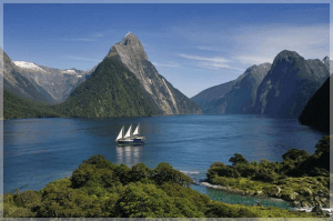 NZ Mountains and water