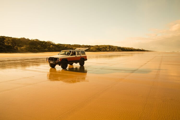 75 Mile Beach Fraser Island Australia