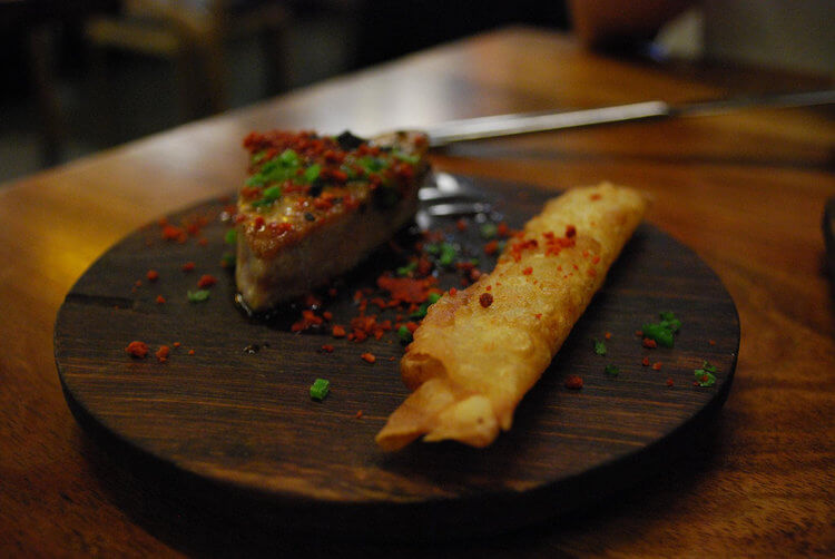 food at restaurant in melbourne