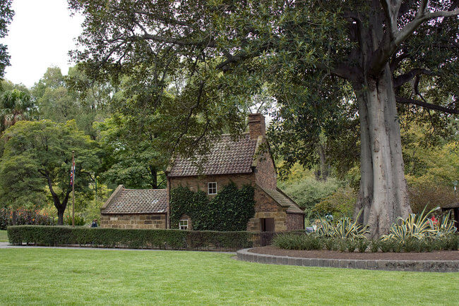 Cooks cottage in Fitzroy gardens melbourne australia