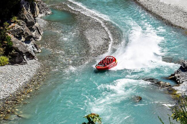 shotover jet boat Queenstown-New-Zealand