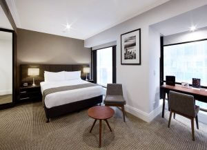 Australia Melbourne Stamford Plaza hotel interior double room