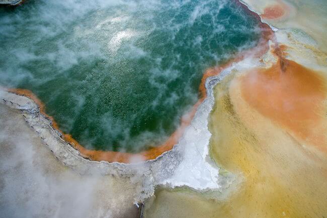 Wai O Tapu Geothermal Pool New Zealand