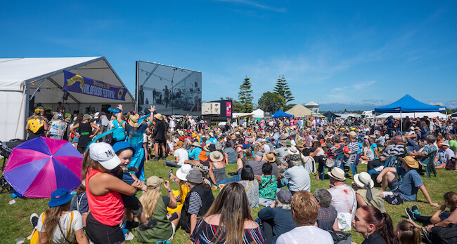 wildfoods festival hokitika new zealand