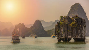 Halong Bay in Vietnam