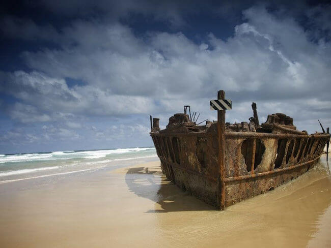 Maheno Shipwreck Fraser Island