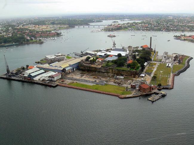 cockatoo island sydney