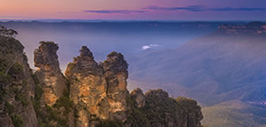 sydney-blue-mountains-sunset