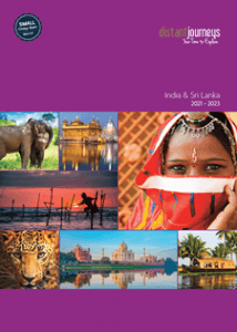 distant journeys India Sri Lanka 2021-2023 brochure cover