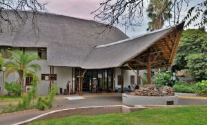 Cresta Mowana Sarari Resort Chobe main entrance