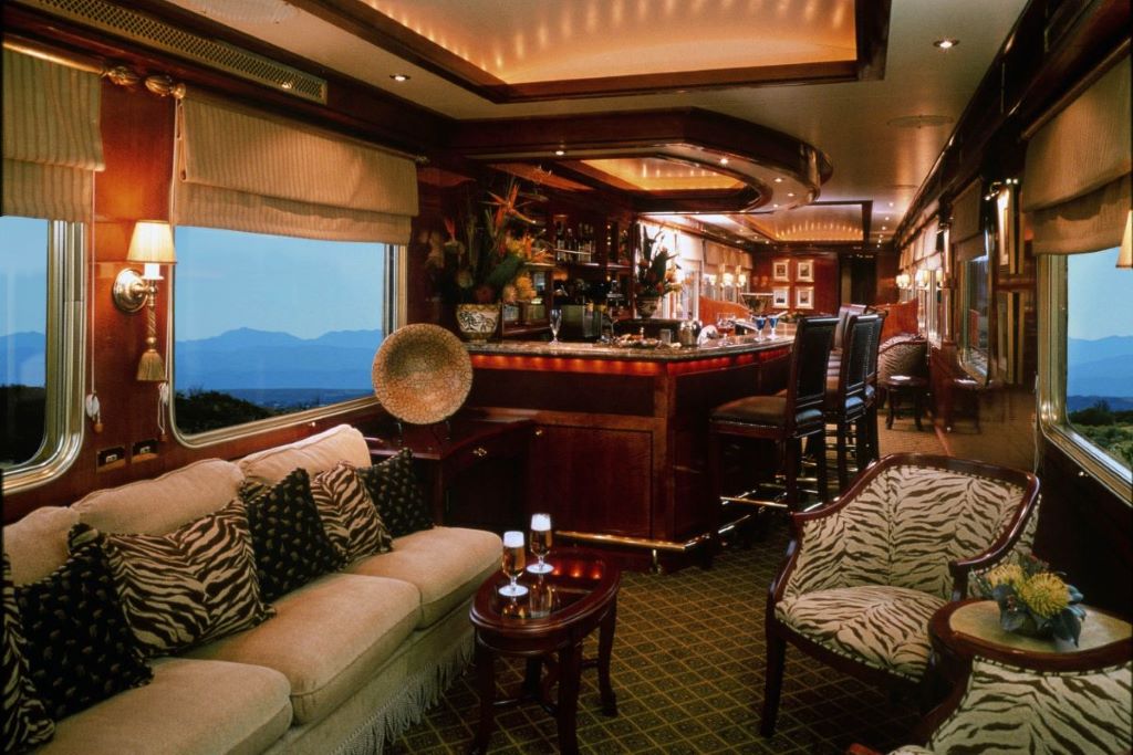 South Africa_Blue Train_Lounge Car