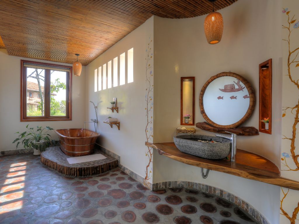 Can Tho Eco Lodge, Can Tho bathroom