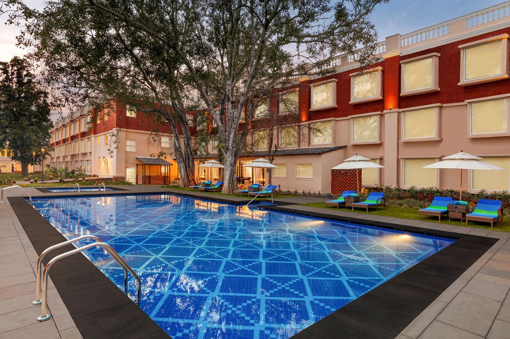 ITC Welcomhotel pool area