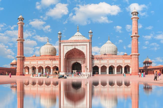 Jama Masjid Temple in Delhi's Old Town