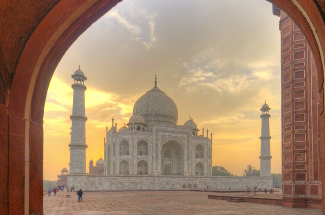 Taj Mahal in Agra