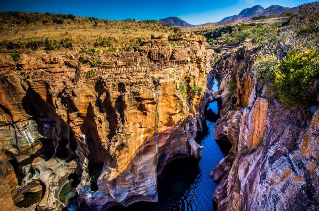 View of the Bourkes Luck-Potholes_Blyde-River-Canyon_Panorama-Route_South-Africa