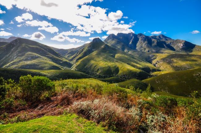View of the Montagu Pass South Africa