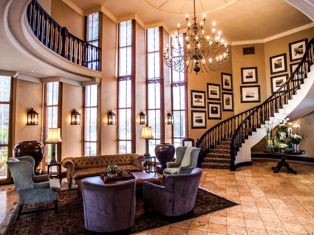 South Africa_Umhlanga_Beverly_Hills_Hotel_Staircase
