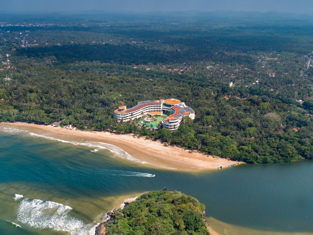 Occidental eden beruwala sri lanka aerial