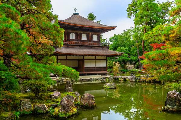 Silver Pavillion Ginkaku temple